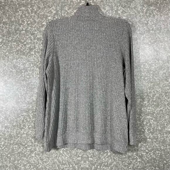 Torrid Women's Plus Size Relaxed Fit Plush Rib Quarter Zip Sweater - Size 2 (2X) - Picture 8 of 8